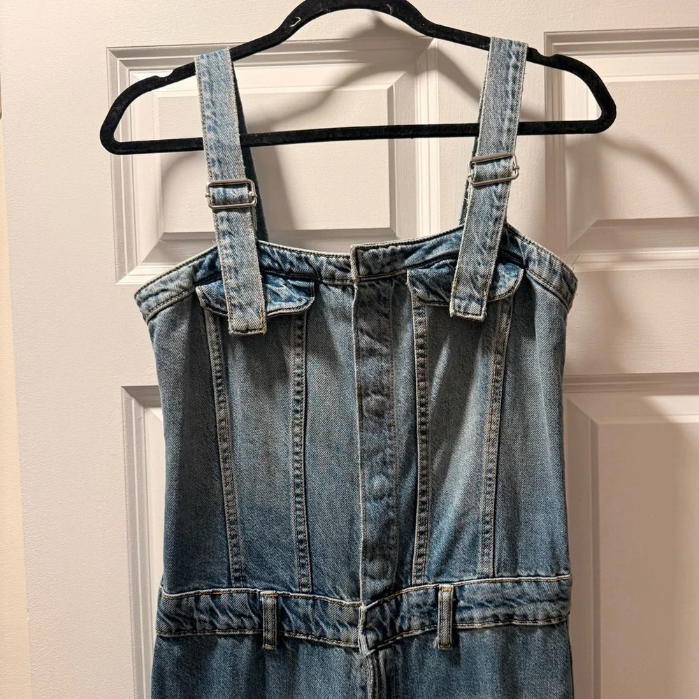 ZARA JEAN JUMPSUIT - Picture 3 of 9